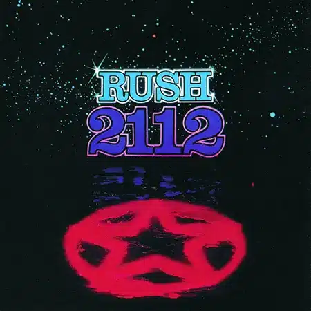 rush + 2112 album cover