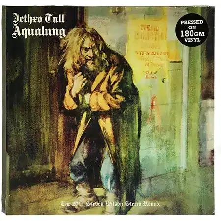 Jethro Tull + Aqualung + album cover