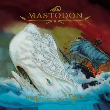 Mastodon + leviathan + album cover