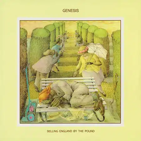 Selling England by The Pound + genesis + album cover