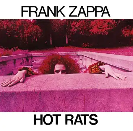 Frank zappa + Hot Rats + album cover